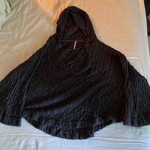 Knit (poncho-style) sweater